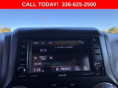 2018 Jeep Wrangler JK Unlimited Unlimited Sport