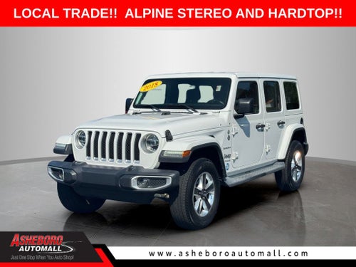 2018 Jeep All-New Wrangler Unlimited Unlimited Sahara