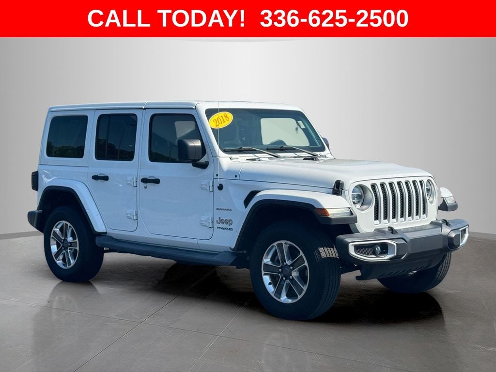 2018 Jeep All-New Wrangler Unlimited Unlimited Sahara