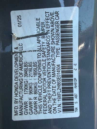 2025 Honda Civic Sport