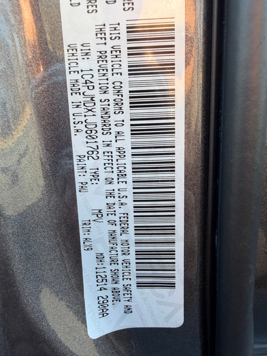 2018 Jeep Cherokee Limited