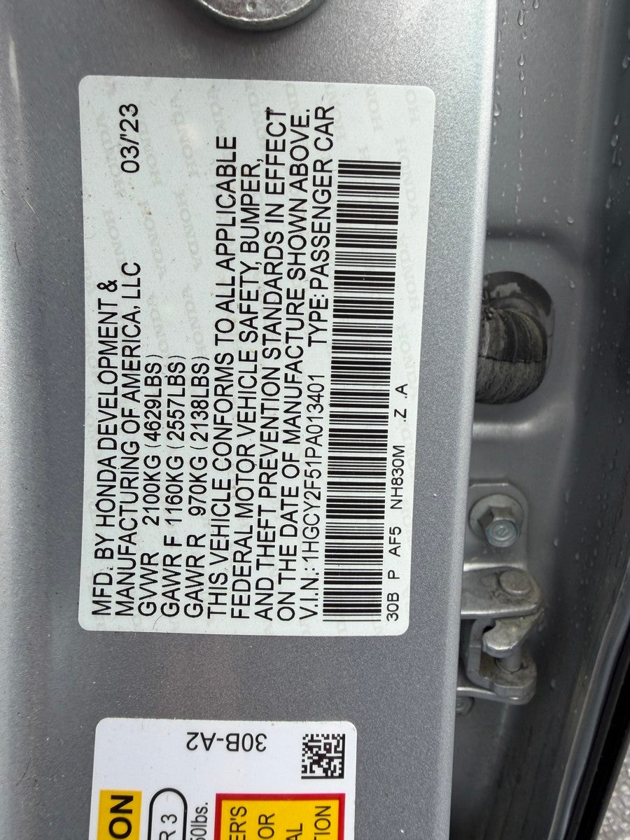 2023 Honda Accord Hybrid Sport