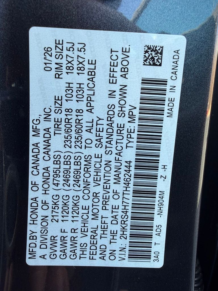 2026 Honda CR-V EX