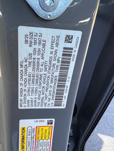2026 Honda CR-V EX-L
