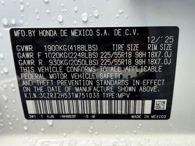 2026 Honda HR-V Sport