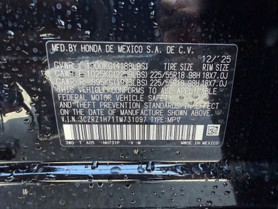 2026 Honda HR-V EX-L