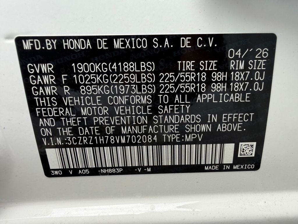 2027 Honda HR-V EX-L