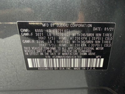 2021 Subaru Ascent Touring