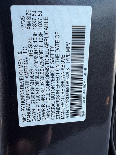 2026 Honda Odyssey EX-L