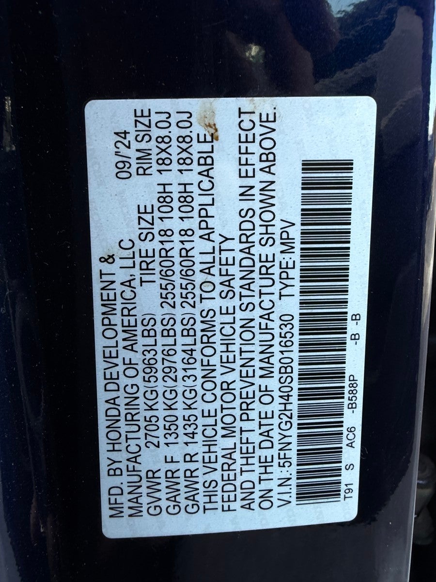 2025 Honda Pilot EX-L