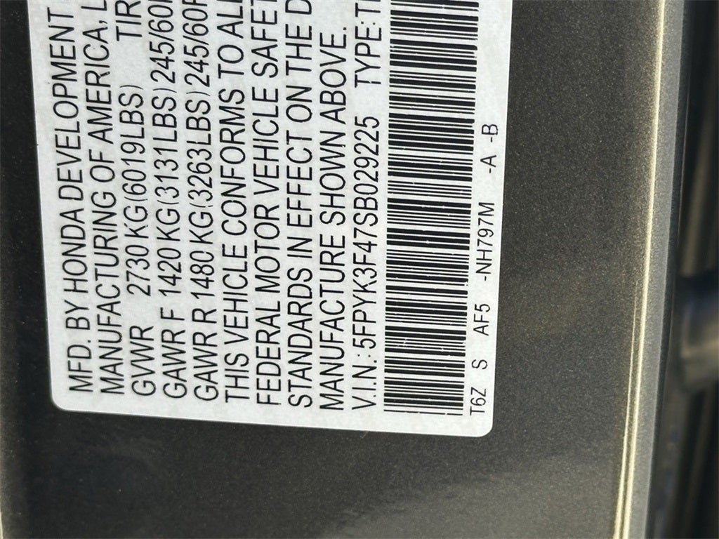 2025 Honda Ridgeline RTL