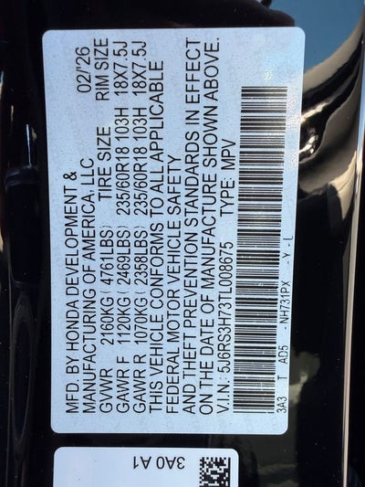 2026 Honda CR-V EX-L