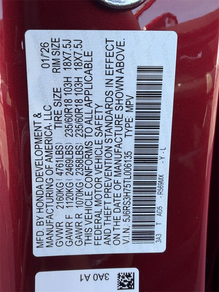 2026 Honda CR-V EX-L