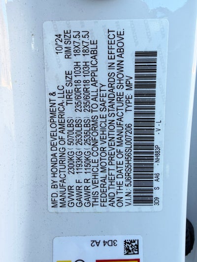 2025 Honda CR-V Hybrid Sport