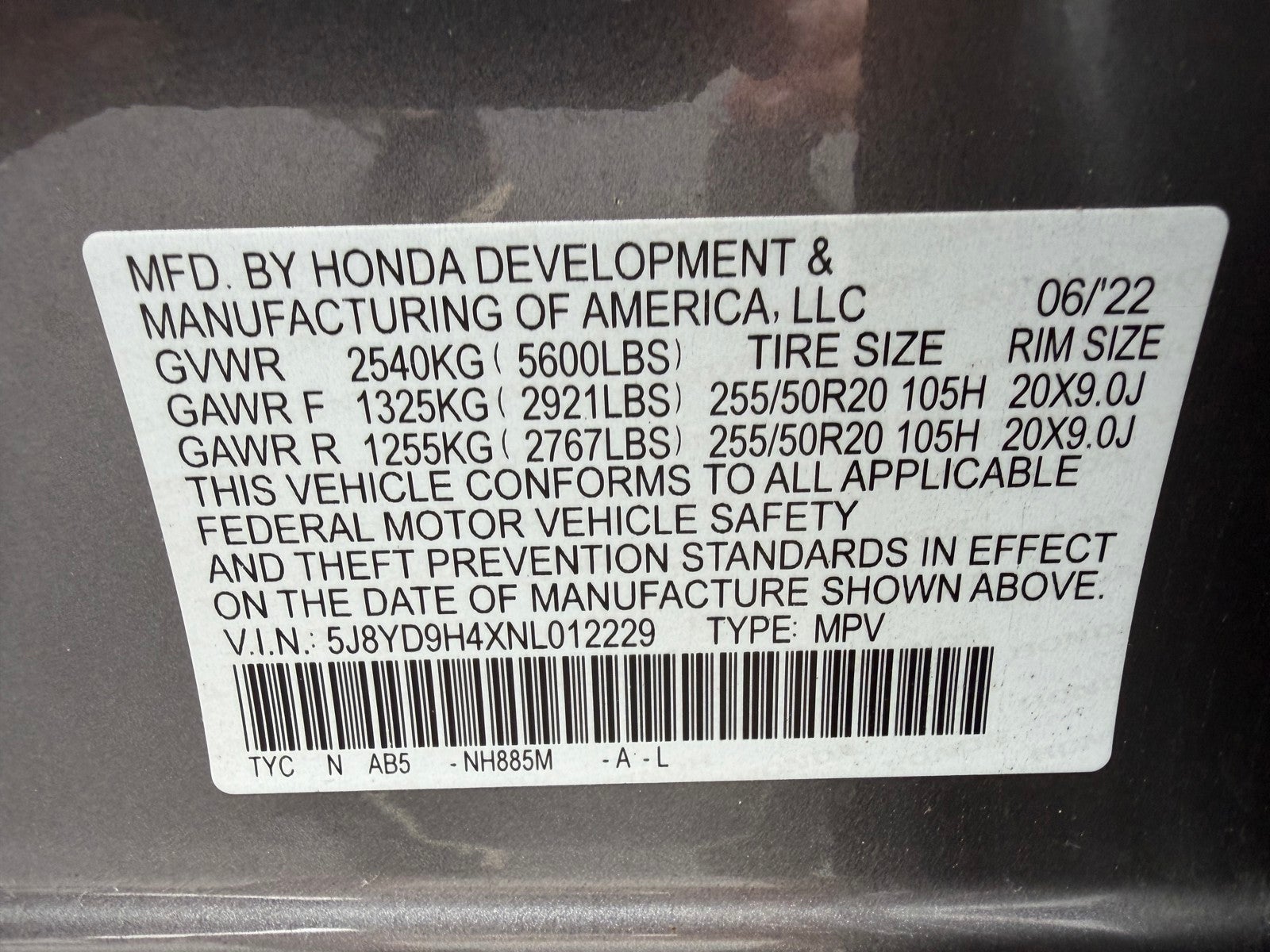 2022 Acura MDX Technology