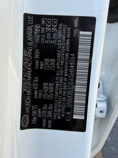 2025 Hyundai Tucson SEL