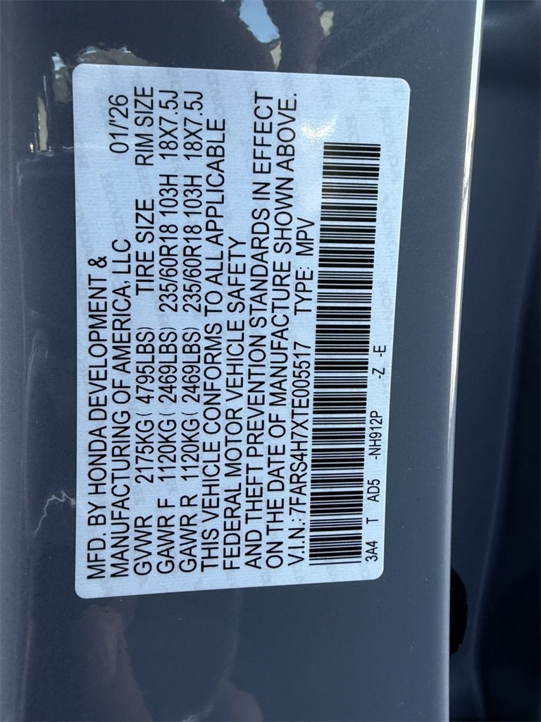 2026 Honda CR-V EX-L