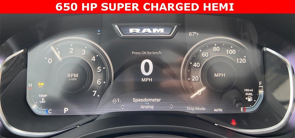 2026 RAM 1500 Big Horn/Lone Star 650 HP WHIPPLE SUPERCHARGER